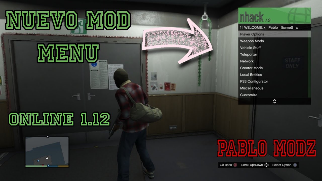 ]GTA 5 PS3 1.12] Nuevo Mod Menu SPRX nhack v1.0 | DEX/CEX/HEN Free Download