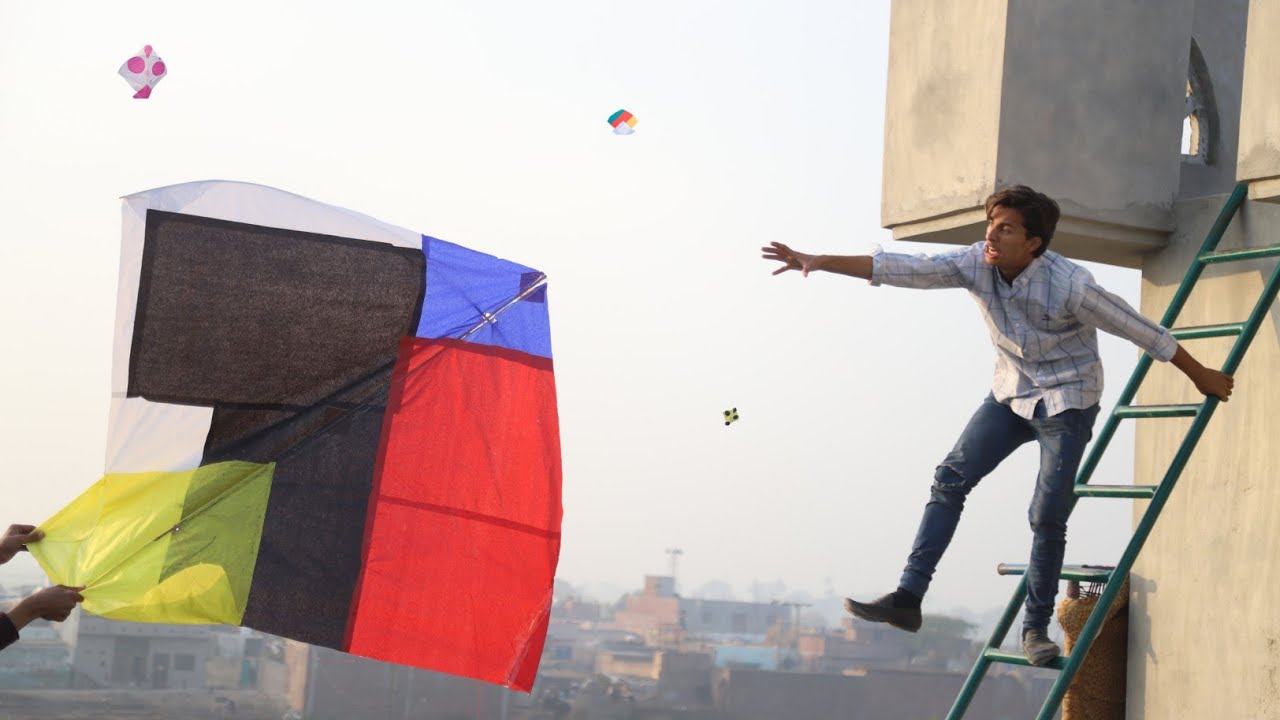 Kite Caught With Fish Hook | Usman Kite