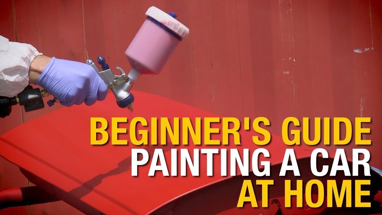 Beginner's Guide: How To Paint A Car At Home In 4 Easy Steps - Eastwood
