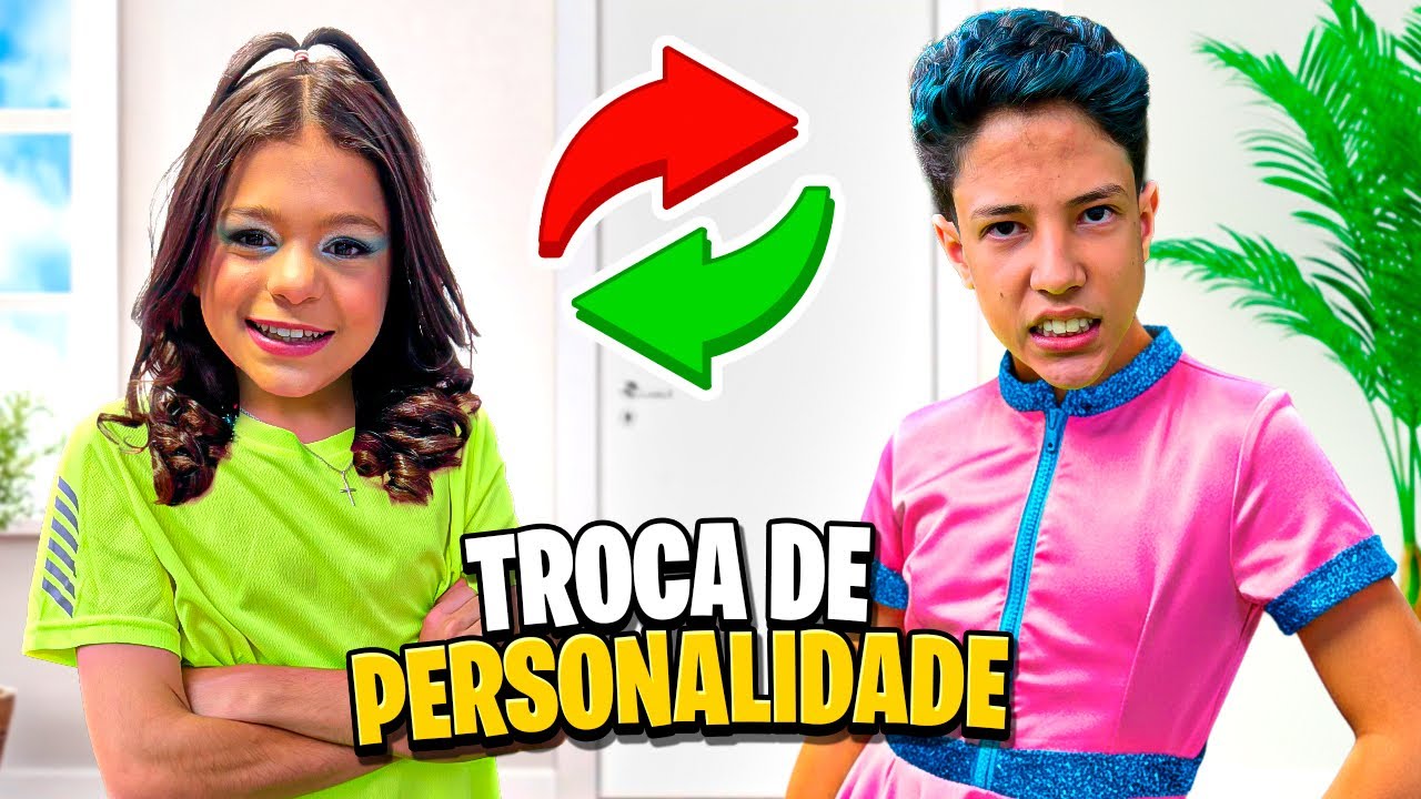 HENRIQUE E MANU TROCARAM DE PERSONALIDADE!! *Deu muito ruim 😅