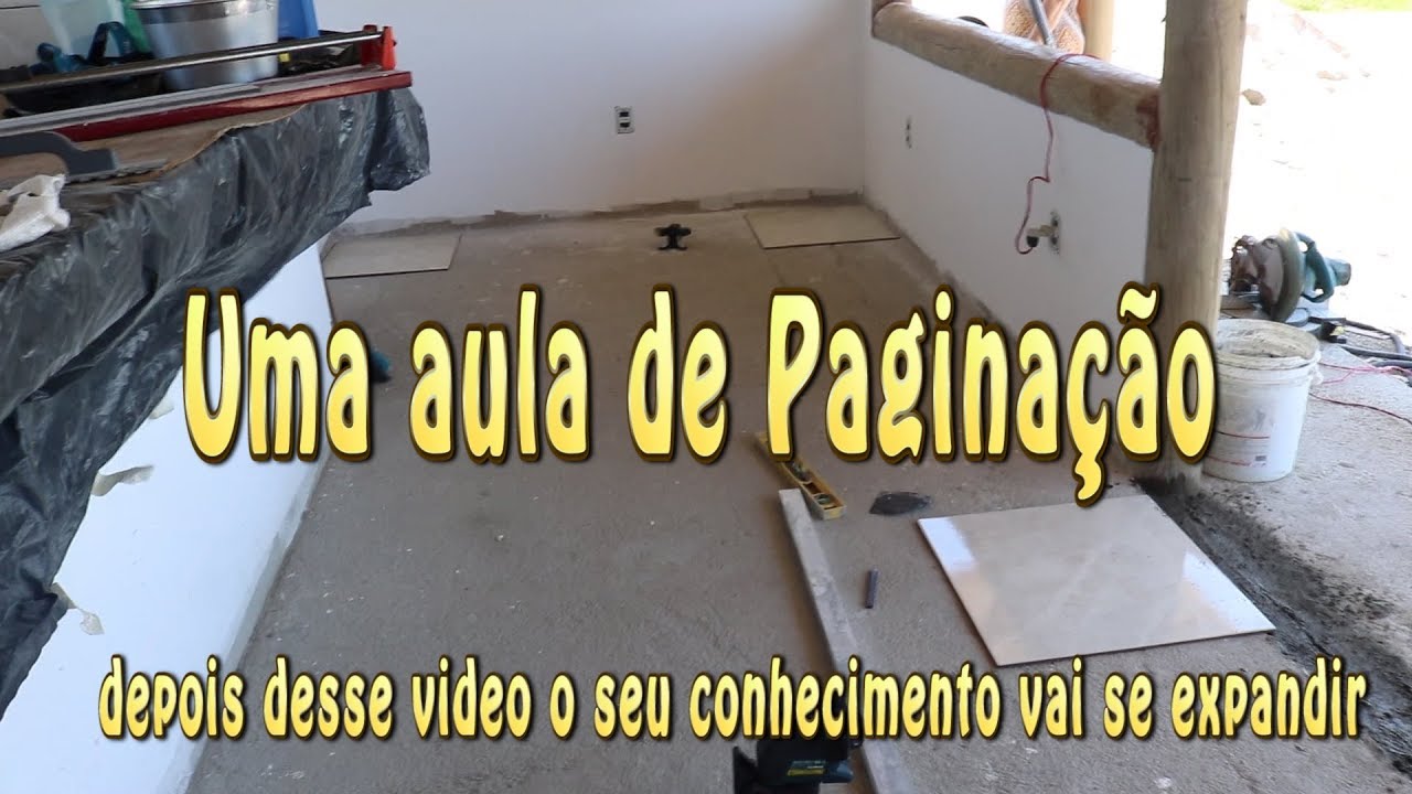Instalando Piso na Casa Fora de Esquadro explicações No Detalhe