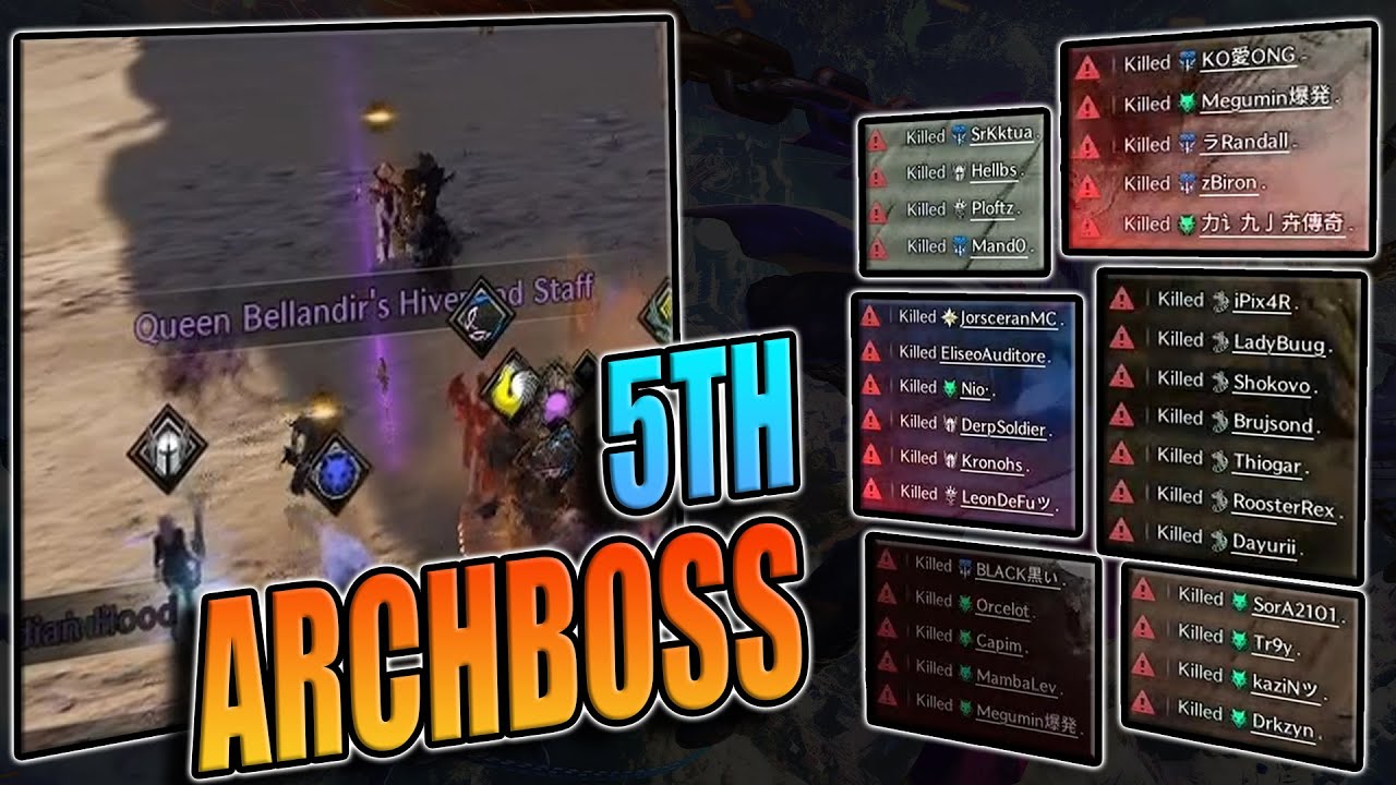 5th Archboss Weapon Drop + Wand/Dagger PvP Highlights – Throne and Liberty