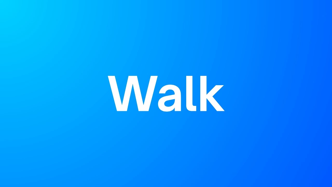 Walk Pronunciation (American English 🇺🇲)