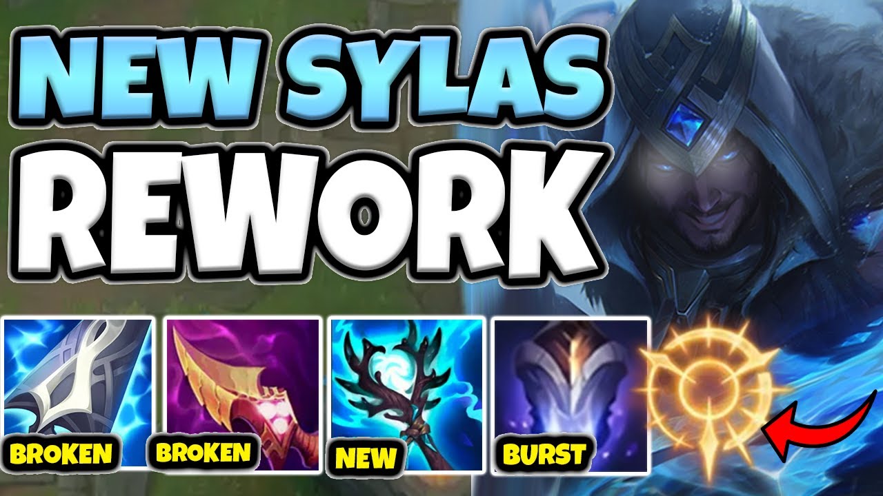 NEW SYLAS REWORK CHANGES EVERYTHING! HE IS A HYBRID ASSASSIN NOW!