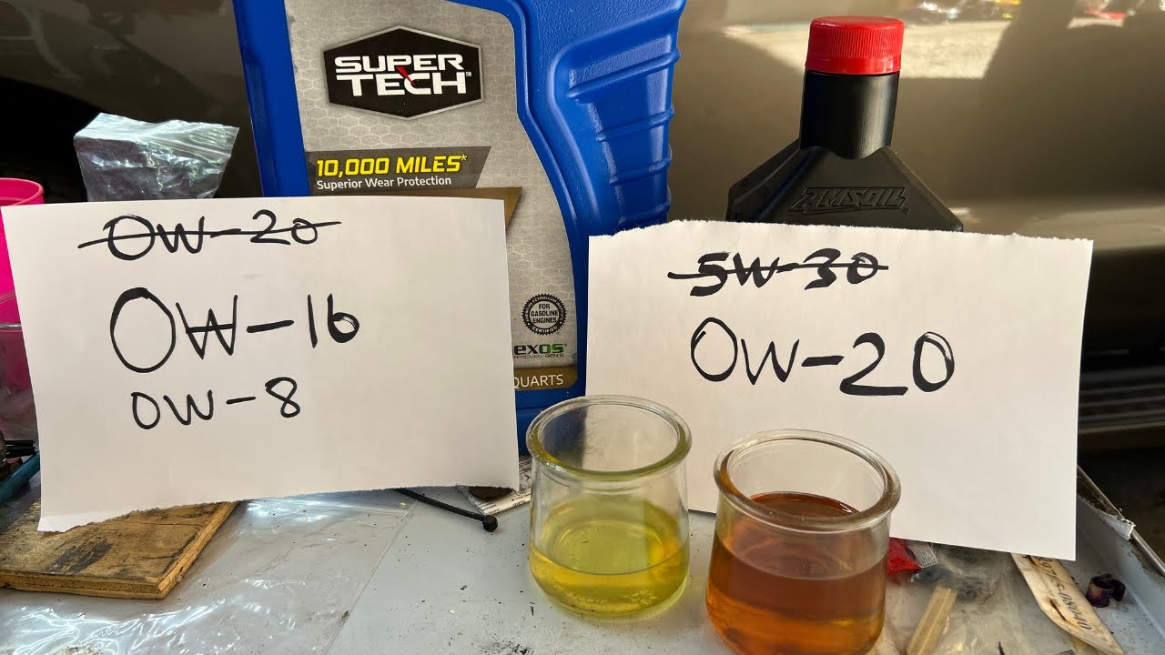 Chevy 5.3 5w-30 vs 0w-20, why GM owners switching to 5w-30 oil? Gm 6.2 5w-30 or 0w-20