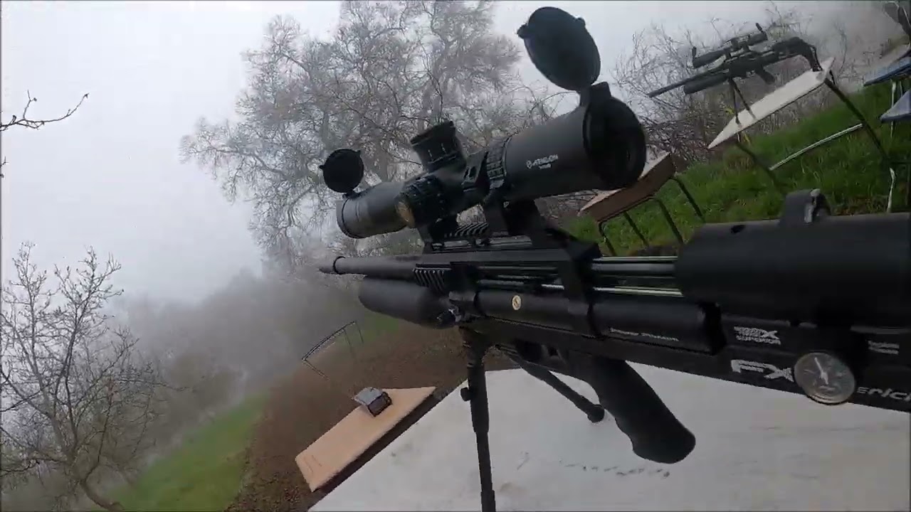 fx maverick airgun first shots and imprssions