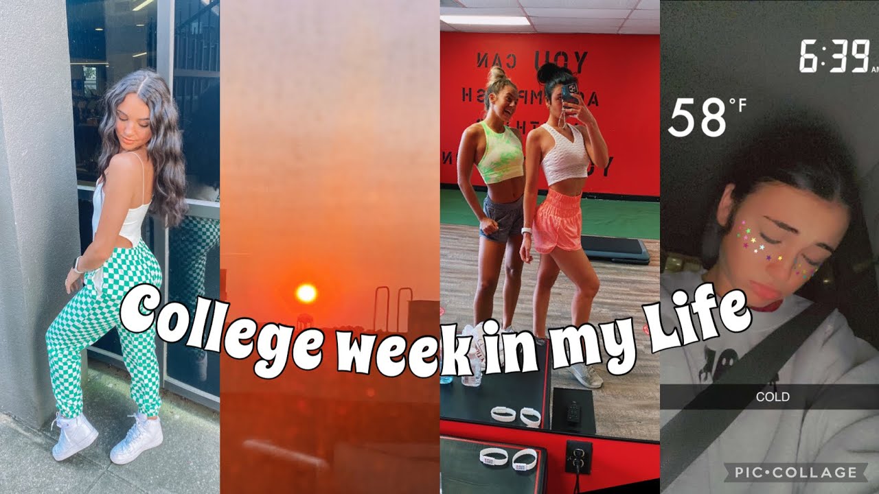 COLLEGE WEEK IN MY LIFE | nursing  clinicals, photoshoot, workouts, & class!