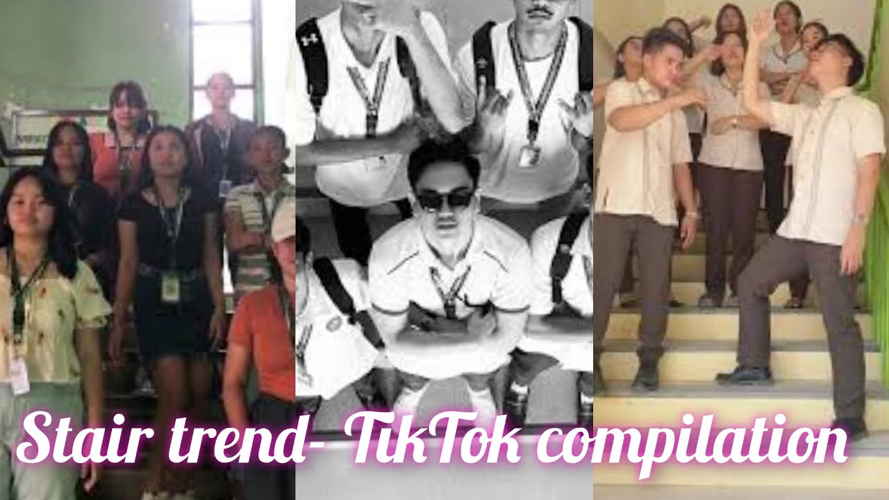 stair trend- TikTok Compilation editz
