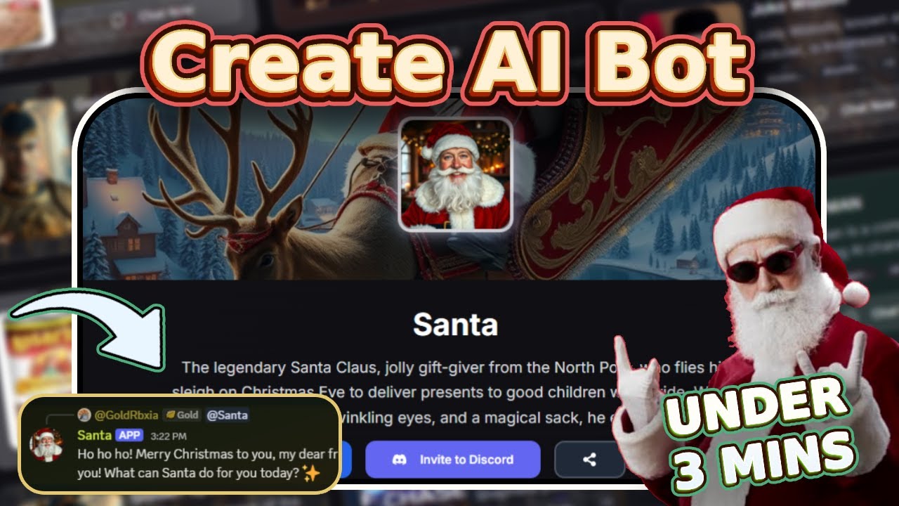 Make your own Discord AI ChatBot in UNDER 3 minutes