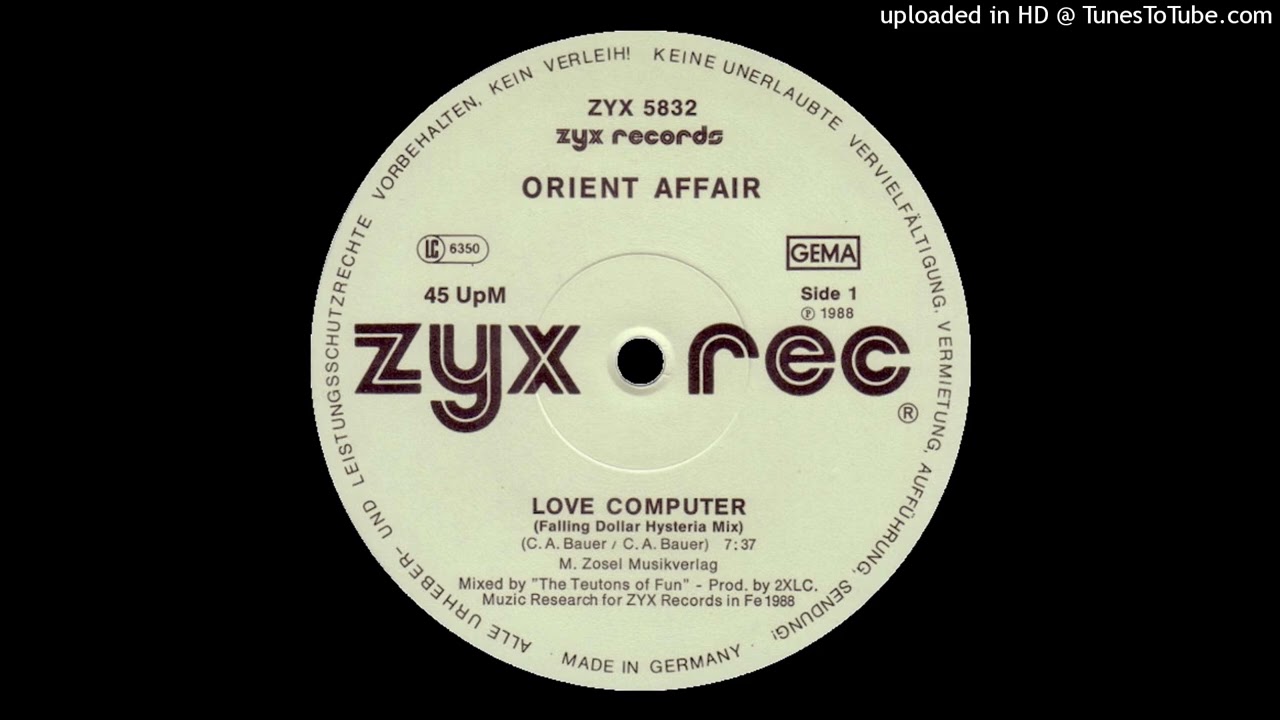Orient Affair - Love Computer (Falling Dollar Hysteria Mix)