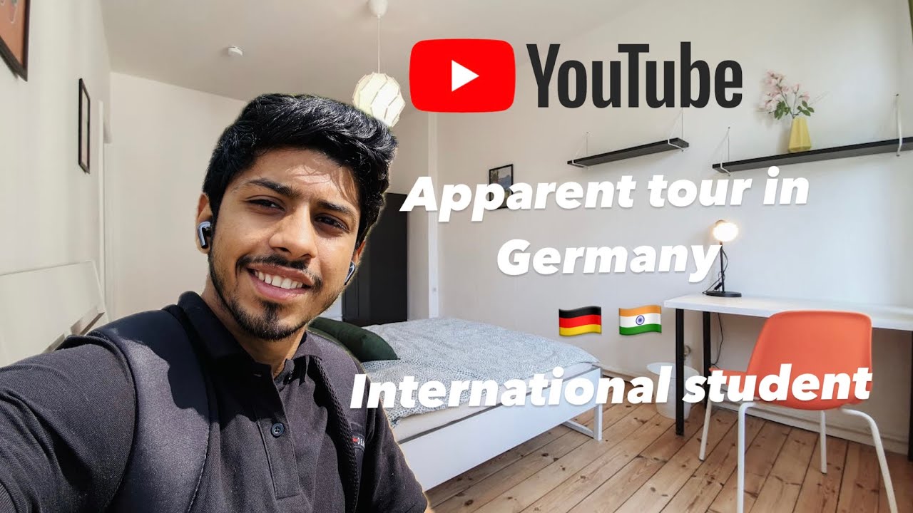 Private Room Tour in Berlin 🇩🇪 | 🇮🇳Indian Student Life & Rent in Germany 2025 🏠.  #StudyInGermany