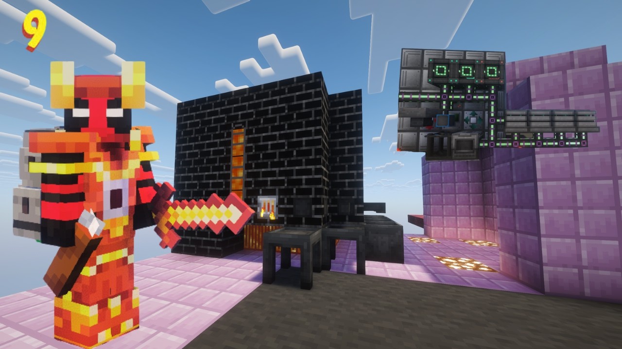 Geore ve Mekanism Giriş Skyblock #9