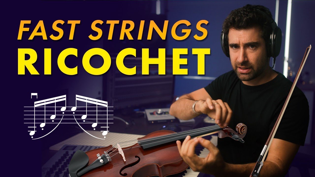 Recreating fast violins RICOCHETS with SAMPLE LIBRARIES