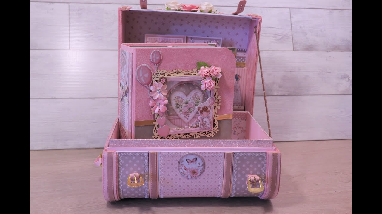 album  con bauletto LITTLE GIRL  by  Stamperia n 42