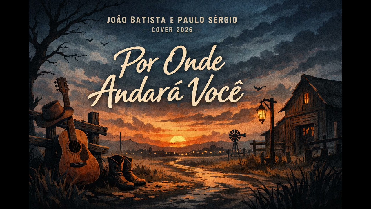 João Batista & Paulo Sérgio COVER 2026/ Por Onde Andará Você/ Modão Cigano 2026