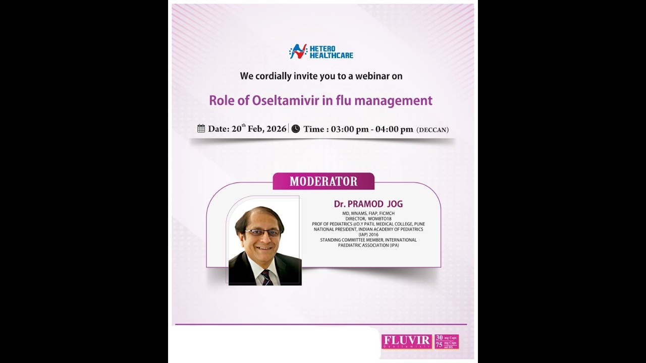 Clinical Insights on Oseltamivir for Flu Treatment | Dr. Pramod Jog