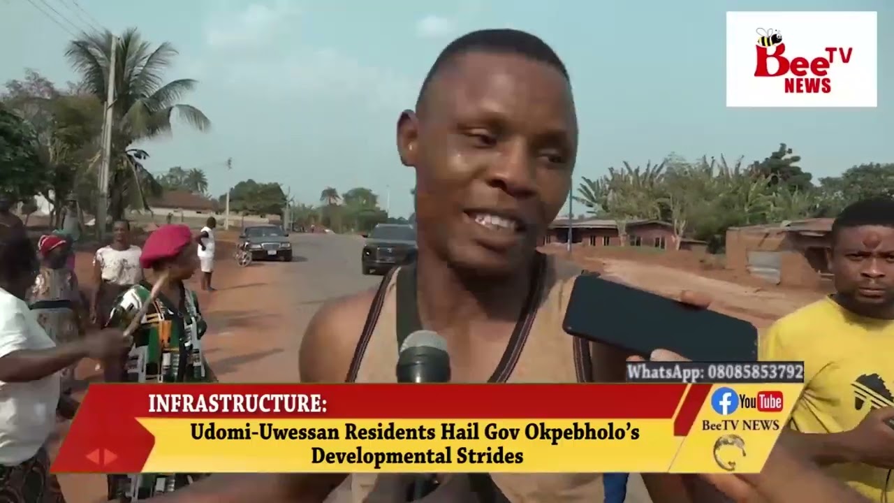 Udomi-Uwessan Residents Hail Gov Okpebholo’s Developmental Strides.