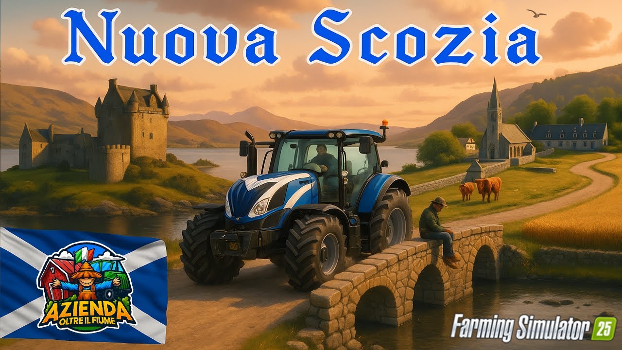 FARMING SIMULATOR 25 - Nuova Scozia - EP 13 - Seminiamo colza e rulliamo