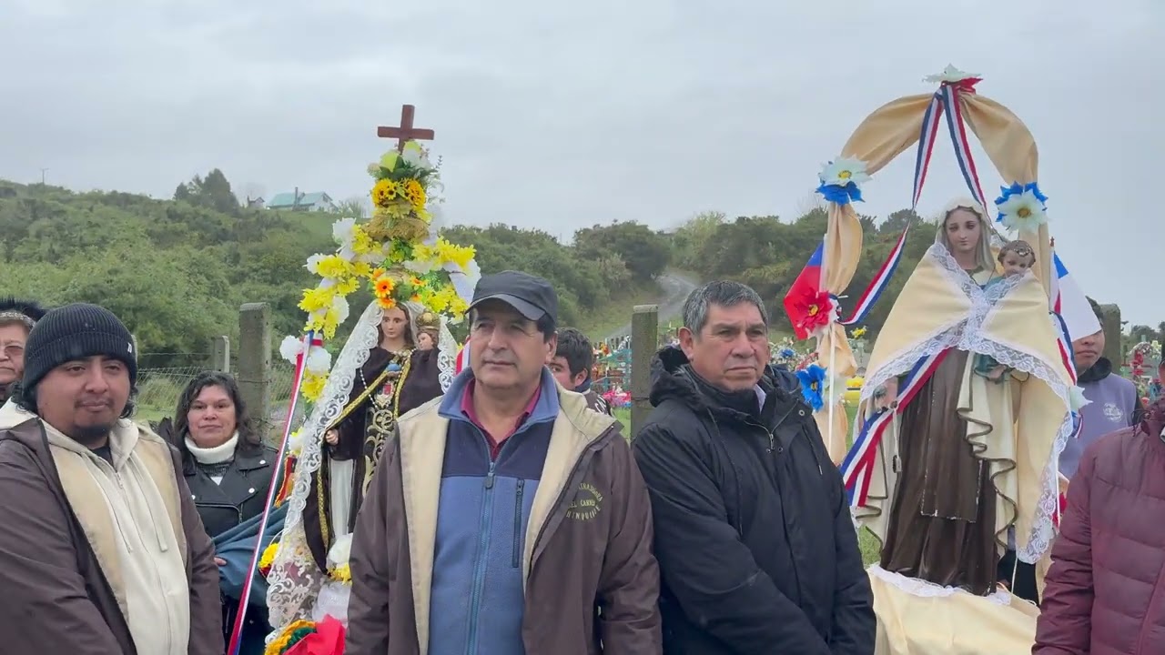 Viaje a Fiesta San  Miguel Isla Huapi Aptao ,archipiélago de Chiloe