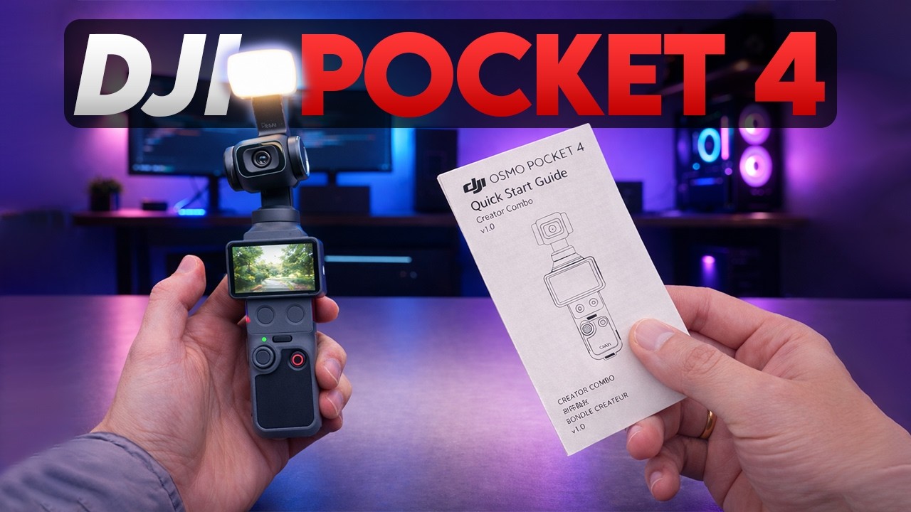 DJI Osmo Pocket 4 &ndash; premiera już prawie tuż-tuż!