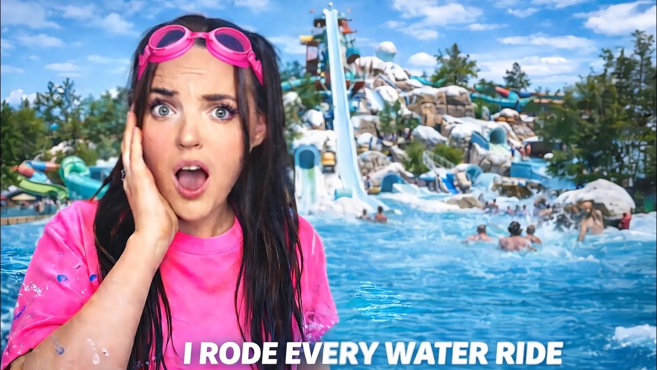 Я прокатилась на ВСЕХ водных аттракционах в парке Disney’s Blizzard Beach.