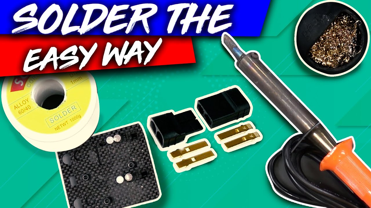 HOW TO SOLDER THE TRAXXAS & E-FLITE EC5 PLUGS THE EASY WAY | CRAZY HOBBIES TECH TIPS