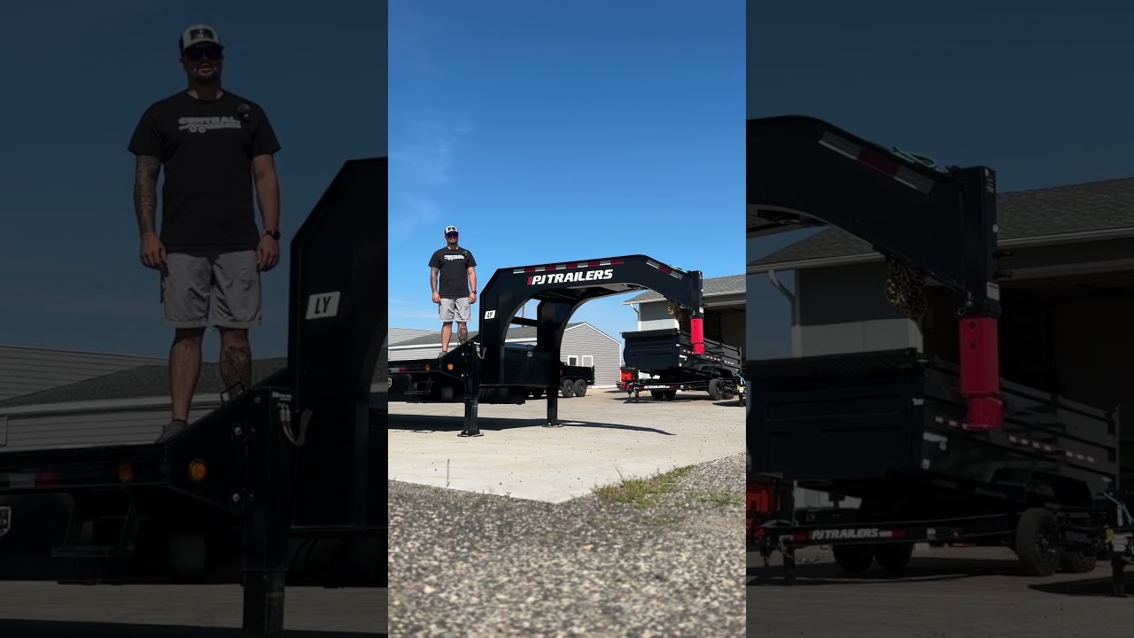 PJ LY Gooseneck at Central Trailer Sales