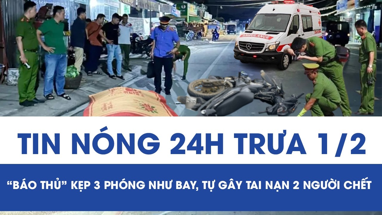 Trưa 1/2: “Báo thủ” kẹp 3 phóng xe như bay tự gây tai nạn 2 người chết tại chỗ, hiện trường ám ảnh