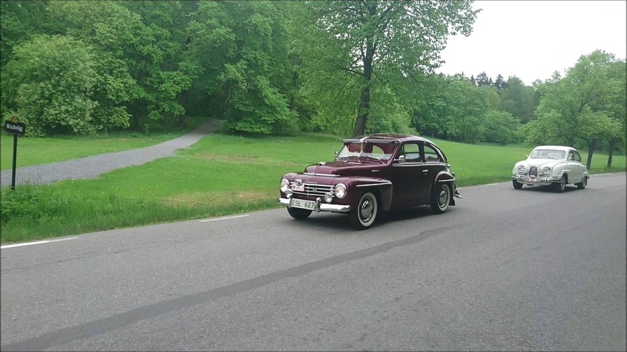 Veteranbilar parad Prins Bertils 2016