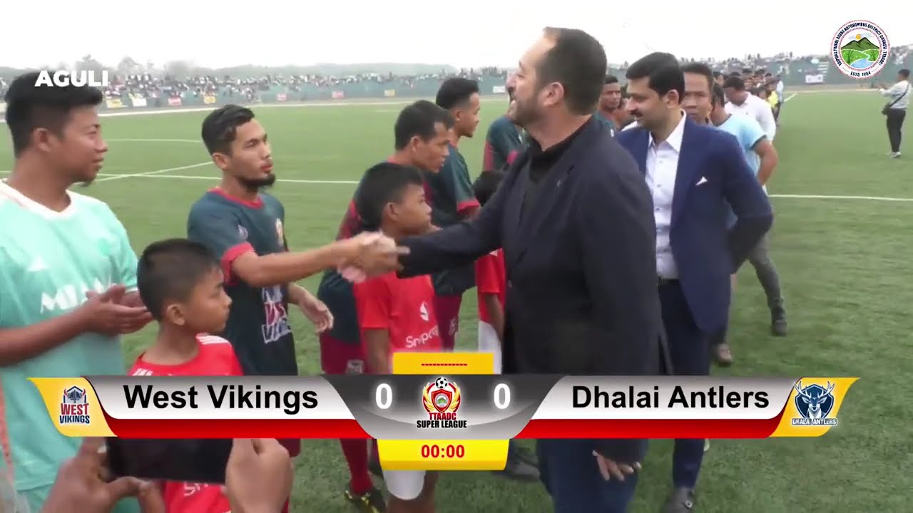 TTAADC Super league 2025 || Final Match full video - West Viking vs Dhalai Antlers || Football Final