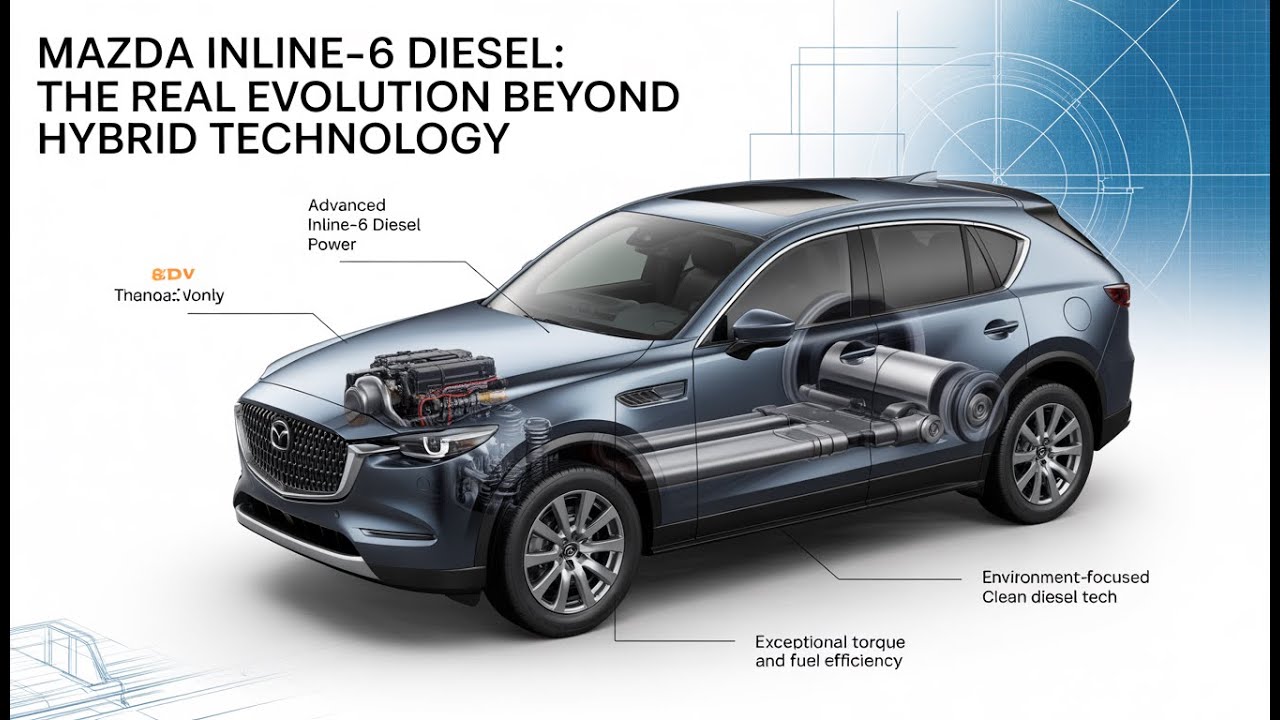 Mazda Inline 6 Diesel Explained A Smarter Choice Than Hybrids for 2027
