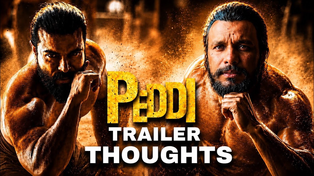 🤼🏏Peddi Trailer Thoughts || Review || Poolachokka Reviews || Ram Charan || Buchibabu Sana 