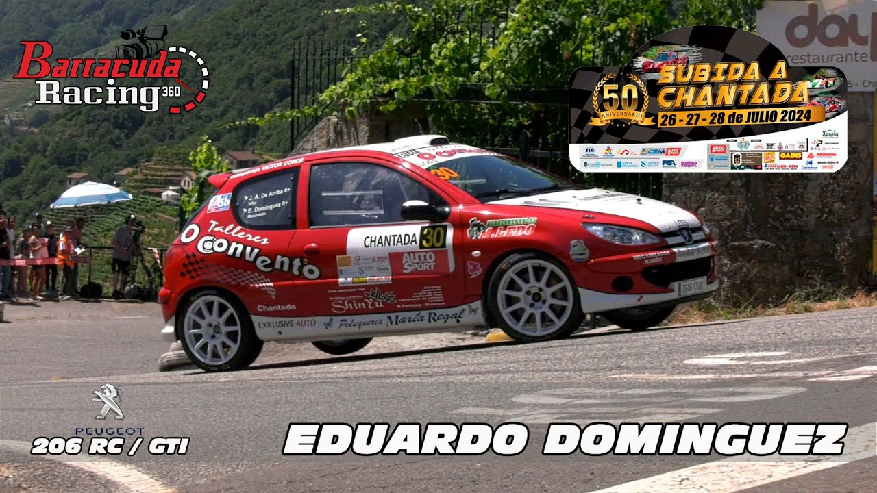 EDUARDO DOMINGUEZ // PEUGEOT 206 RC GTI // 50 SUBIDA A CHANTADA 2024