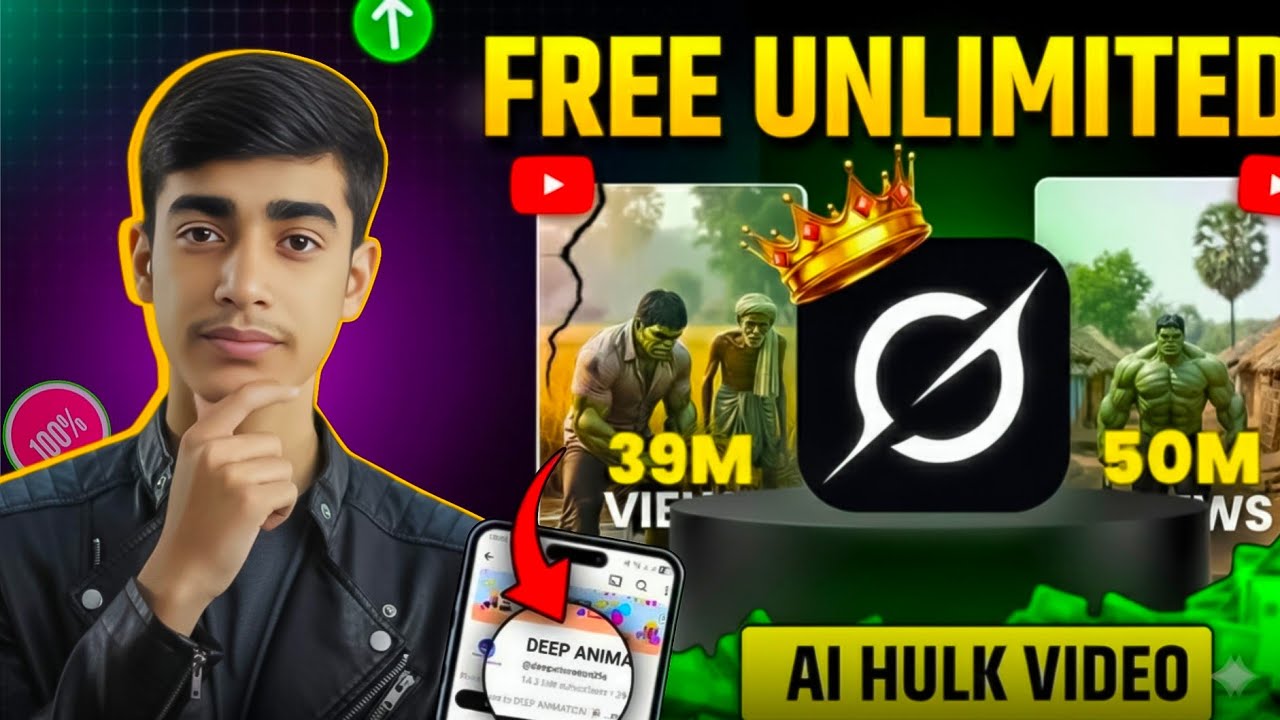 How to Make Hulk Ai Video Using Grok Ai (Full Course) 🔥 Hulk Ai Video Kaise Banaen free & unlimited 