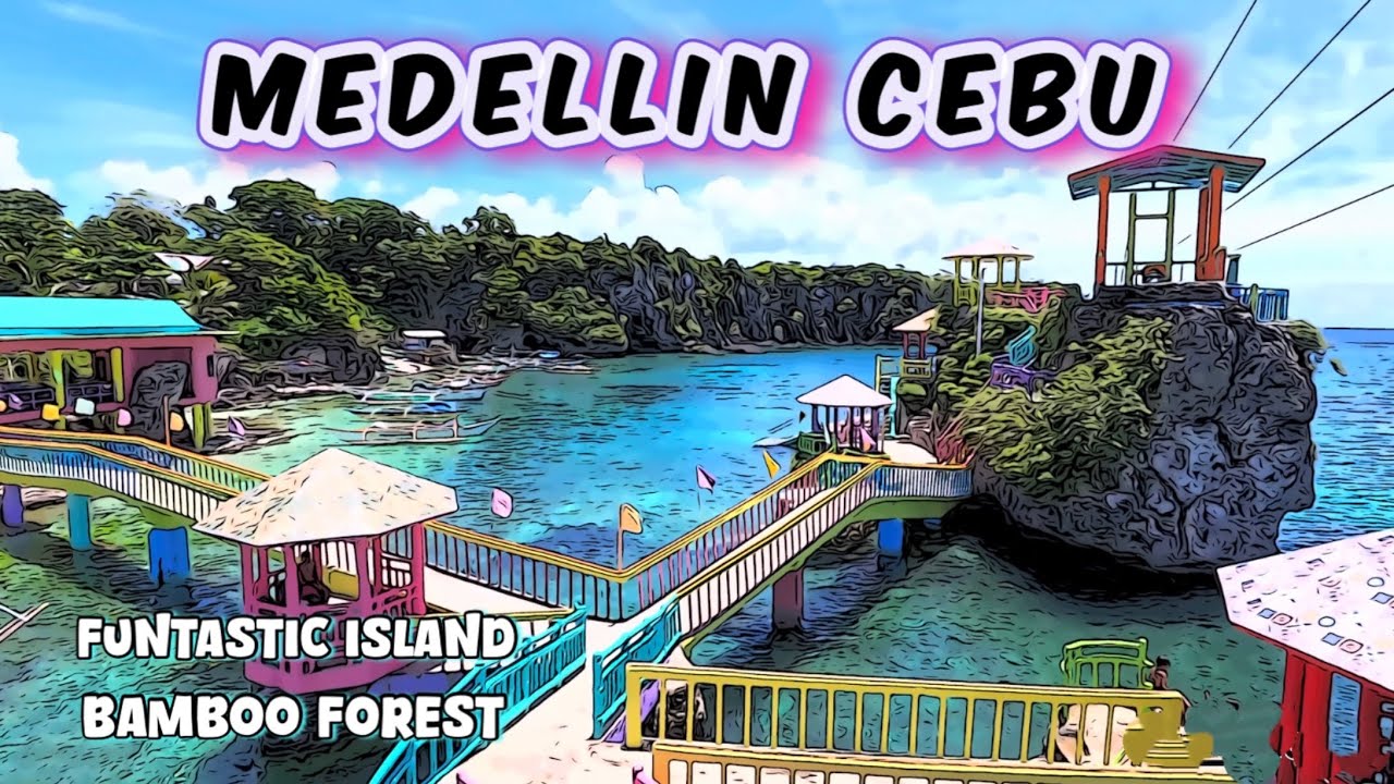 🐵 [HD #CEBU 🇵🇭 ] Exploring Medellin, Cebu: Bamboo Forest & Funtastic Island Adventure!