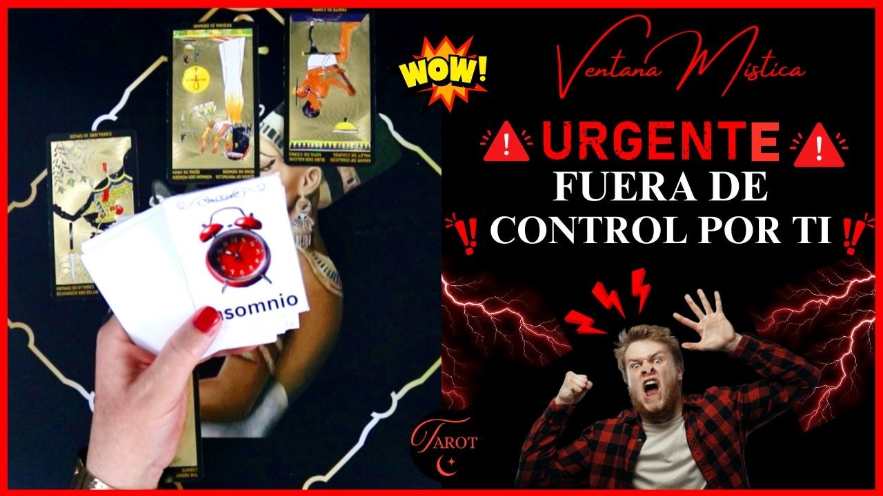 ‼️😬ALGUIEN QUE ESTA FUERA DE CONTROL TOCA A TU PUERTA CON URGENCIA😬‼️AL MILIMETRO TE DIRE QUE HARA🔮❗