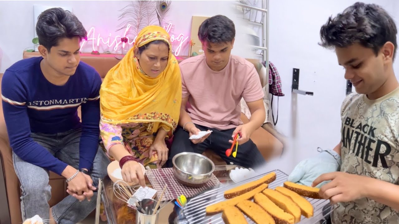 Homemade Toast Biscuit /Milk Rusk Recipe Tea rusk Recipe🤤| Anisha Vlog