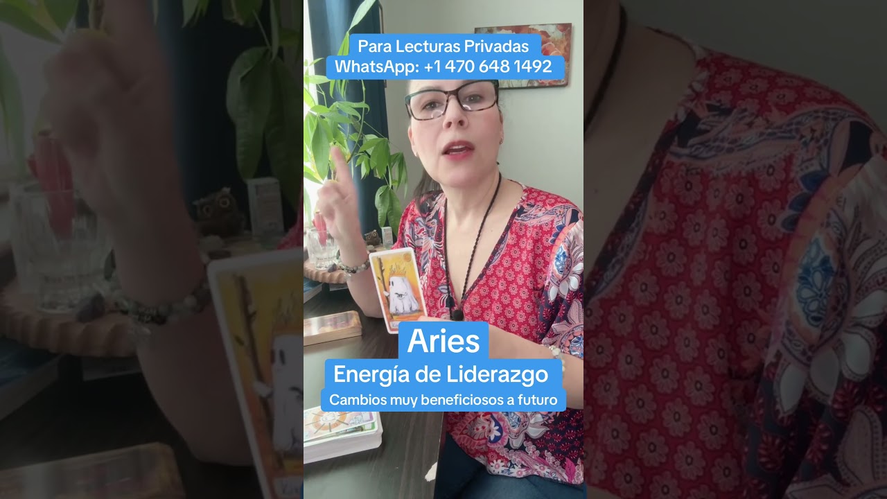 Aries-Energ&iacute;a de Liderazgo. Cambios beneficiosos a futuro #tarot #energia #horoscopo #aries #angeles