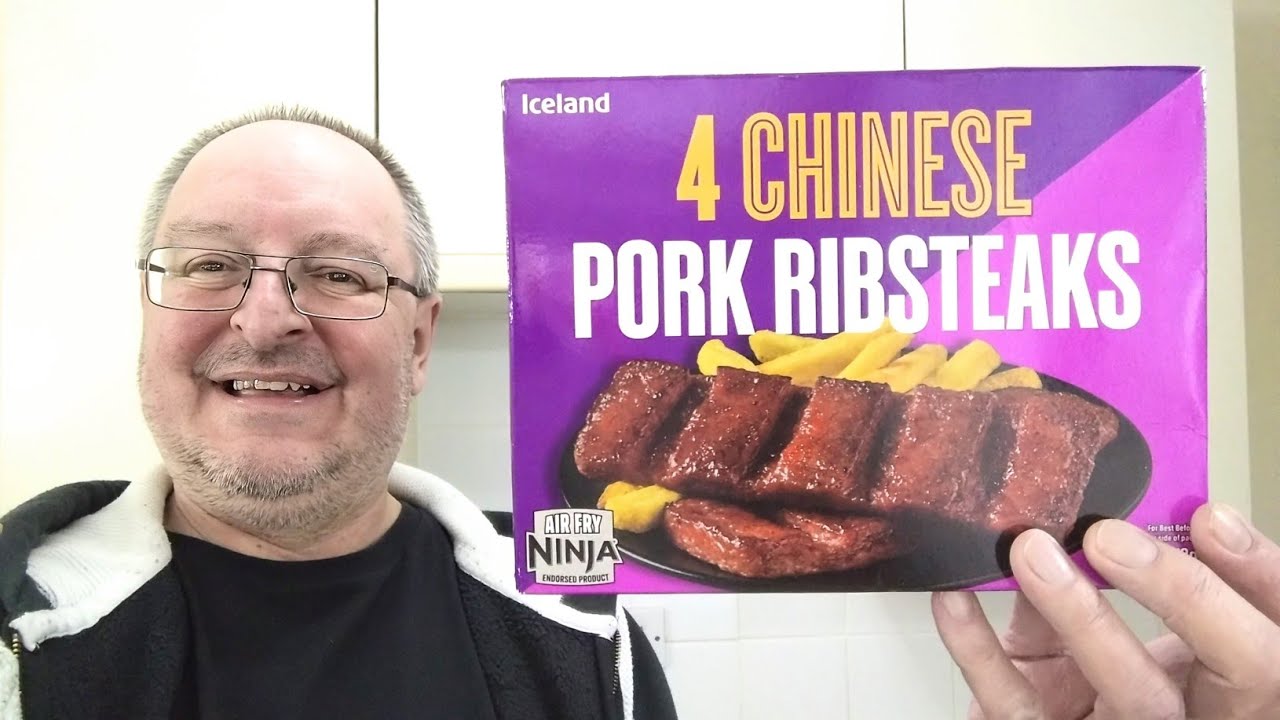 Iceland Chinese Pork Ribsteaks ~ £3 for 4 ~ Food Review 