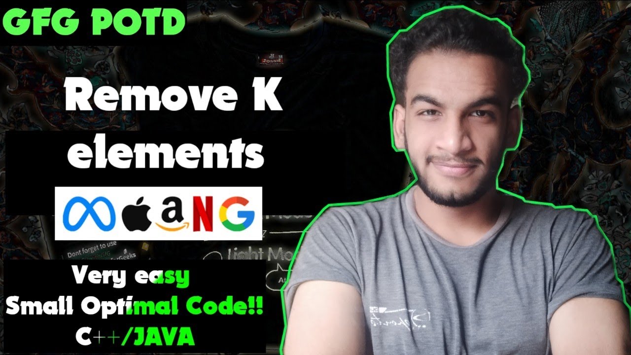 Remove K Digits | gfg potd | 19-01-26 | GFG Problem of the day