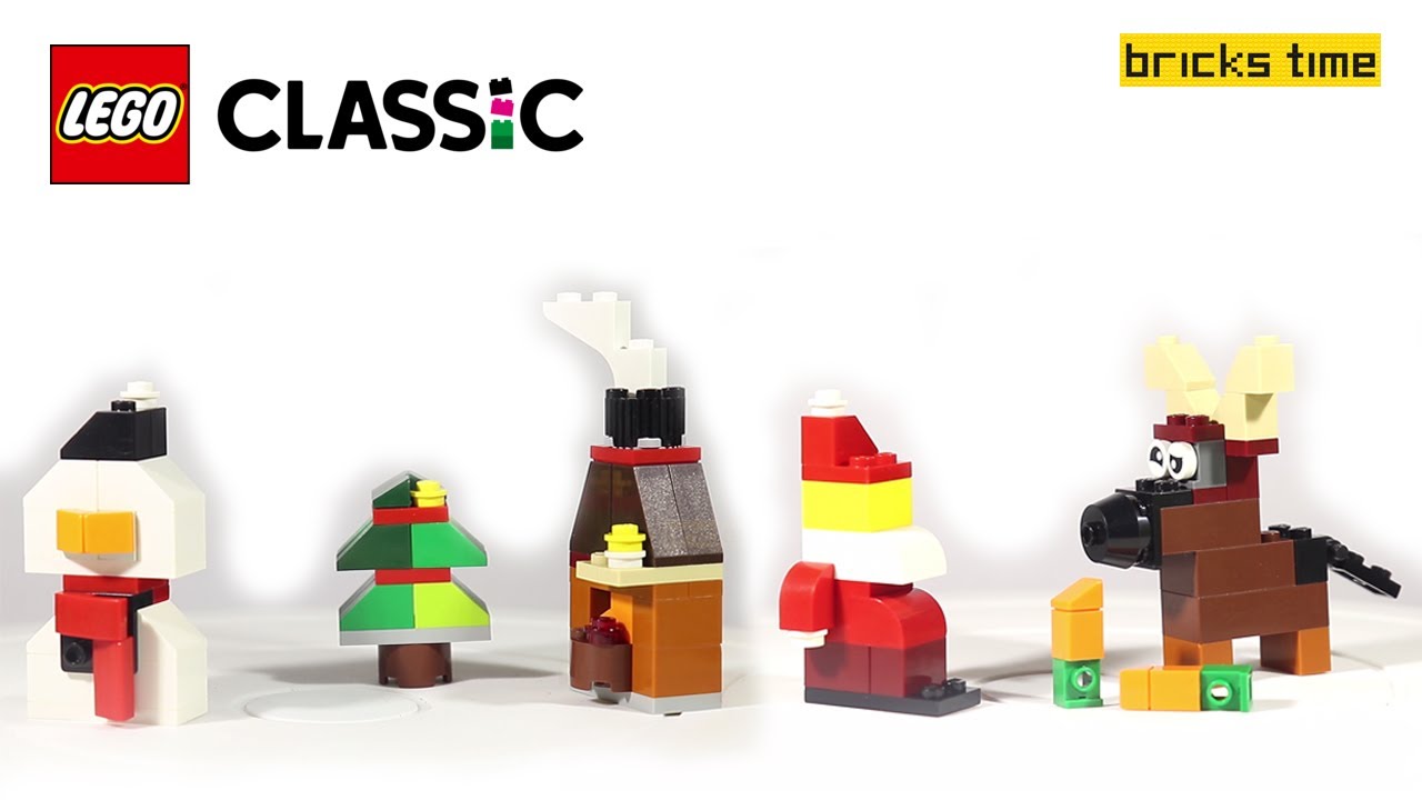 Lego classic 10696 | Ideas & Build instructions | Christmas Decorations