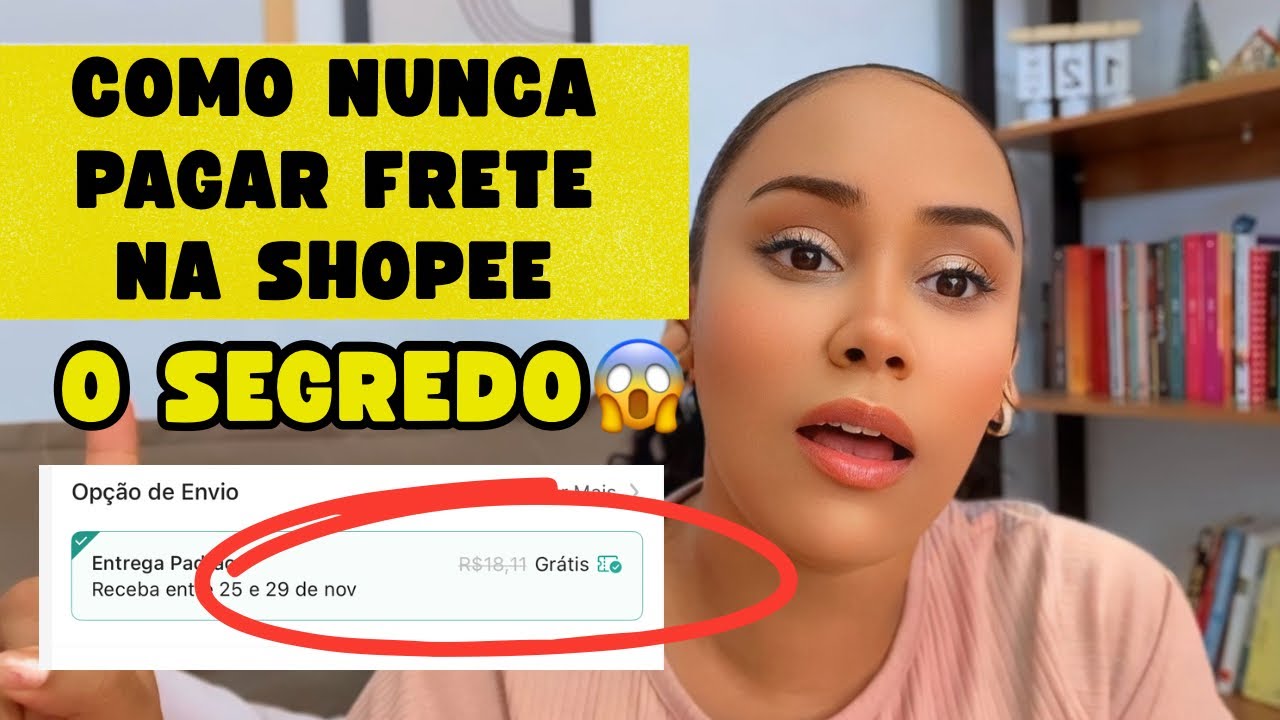 COMO NUNCA PAGAR FRETE NA SHOPEE | o segredo 😱