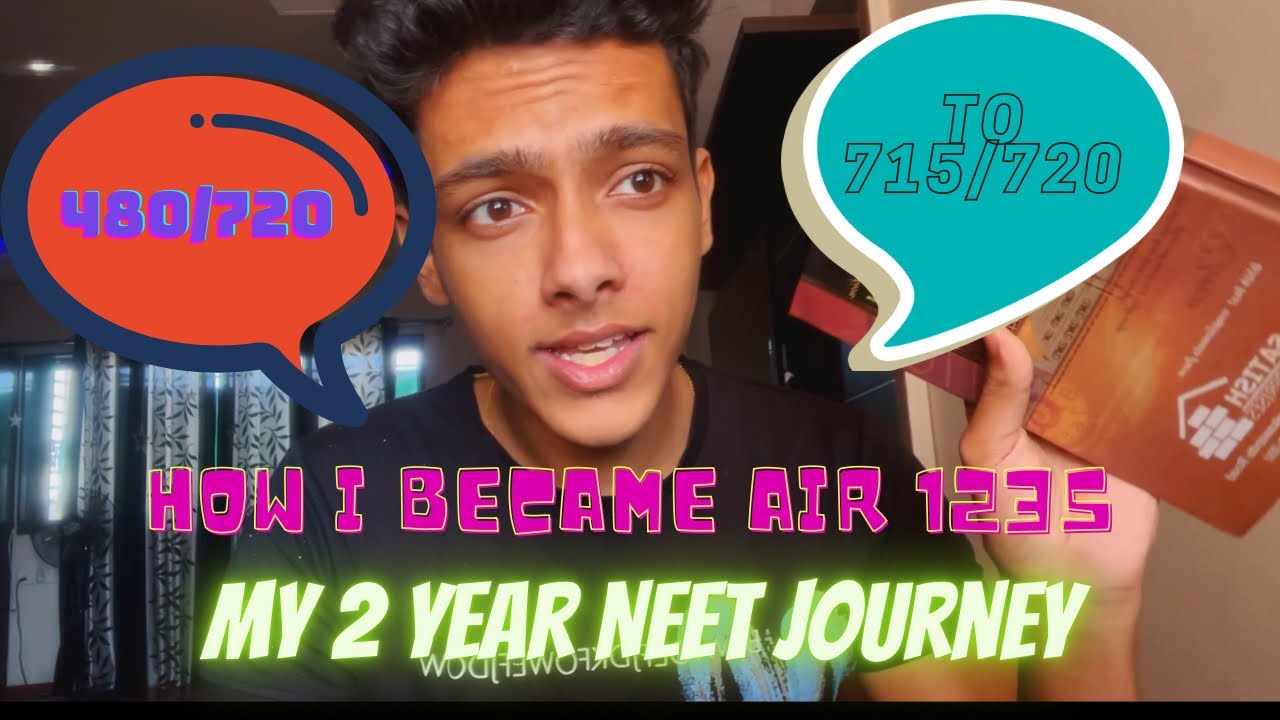 My NEET 2 year journey| How did I go from below AVERAGE to AIIMS| IF I can YOU can TOO| Aniket AIIMS