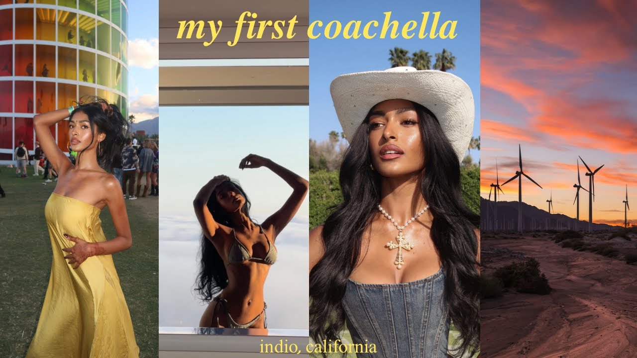south indian spice to coachella.  (festival outfits, revolve fest, malibu solo trip) 🌵 🤠 🏜️ 🌴