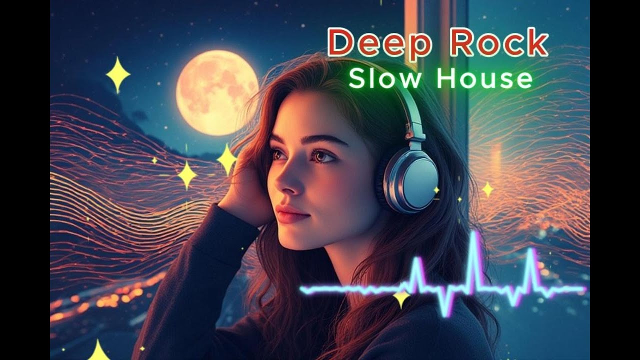 🌌 Deep Rock  Slow House Blend for Nighttime Vibes