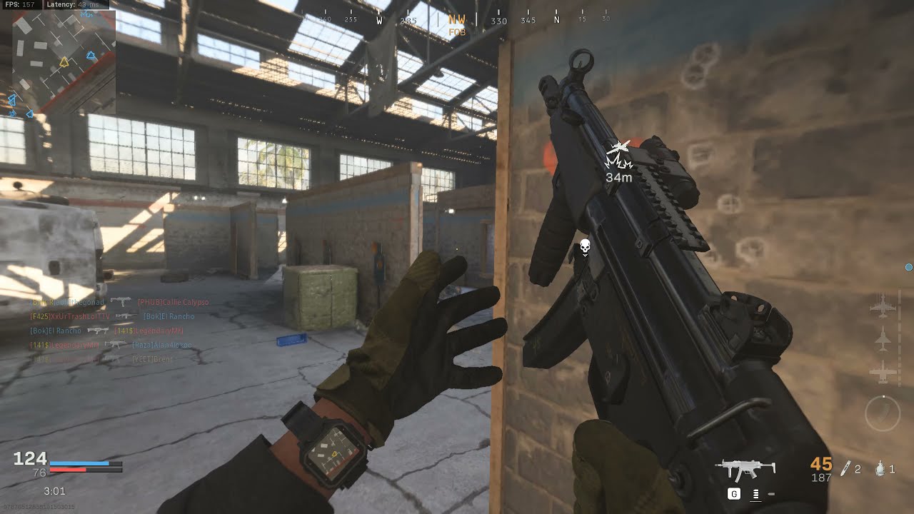 Killhouse | Call of Duty Modern Warfare MP5 Multiplayer Gameplay (No Commentary)