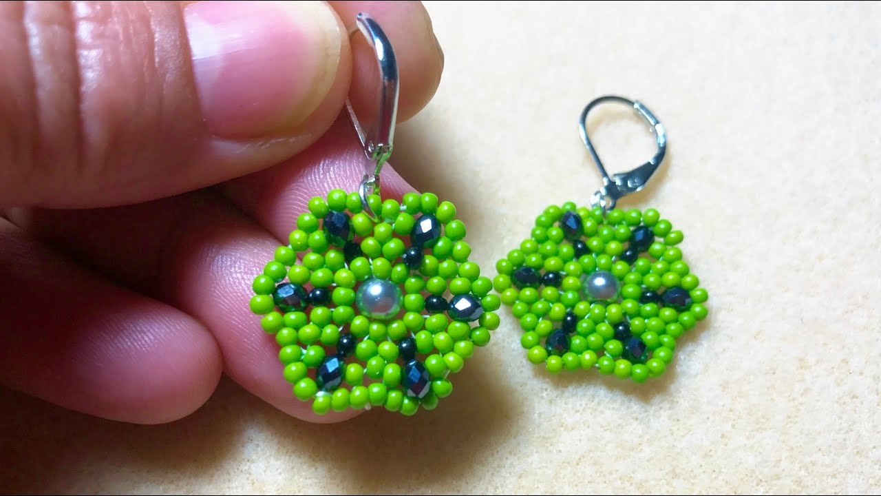 Saint Patrick Beaded Earring DIY  simple unique earring