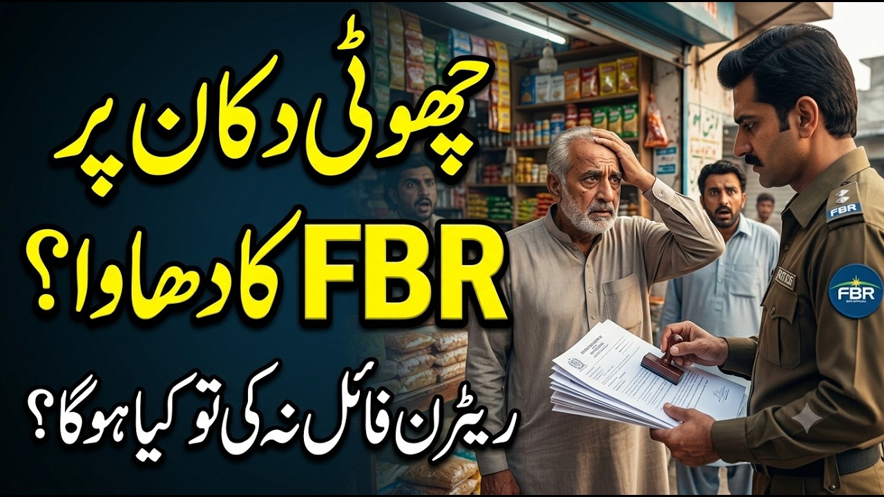 Tax Return Benefits for Small Shop Owners in Pakistan | Non-Filer vs Filer Tax Rates