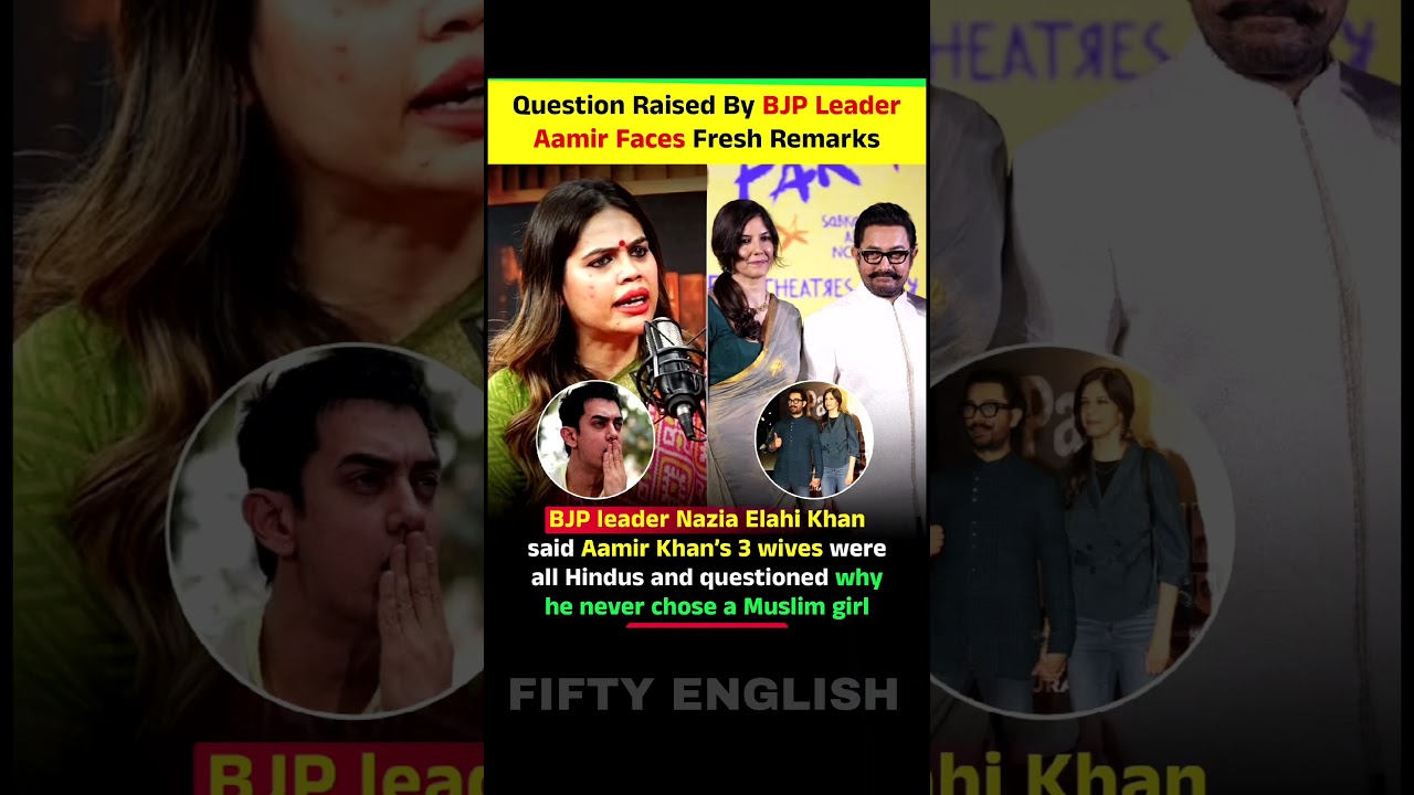 Question Raised By BJP Leader Aamir Faces Fresh Remarks