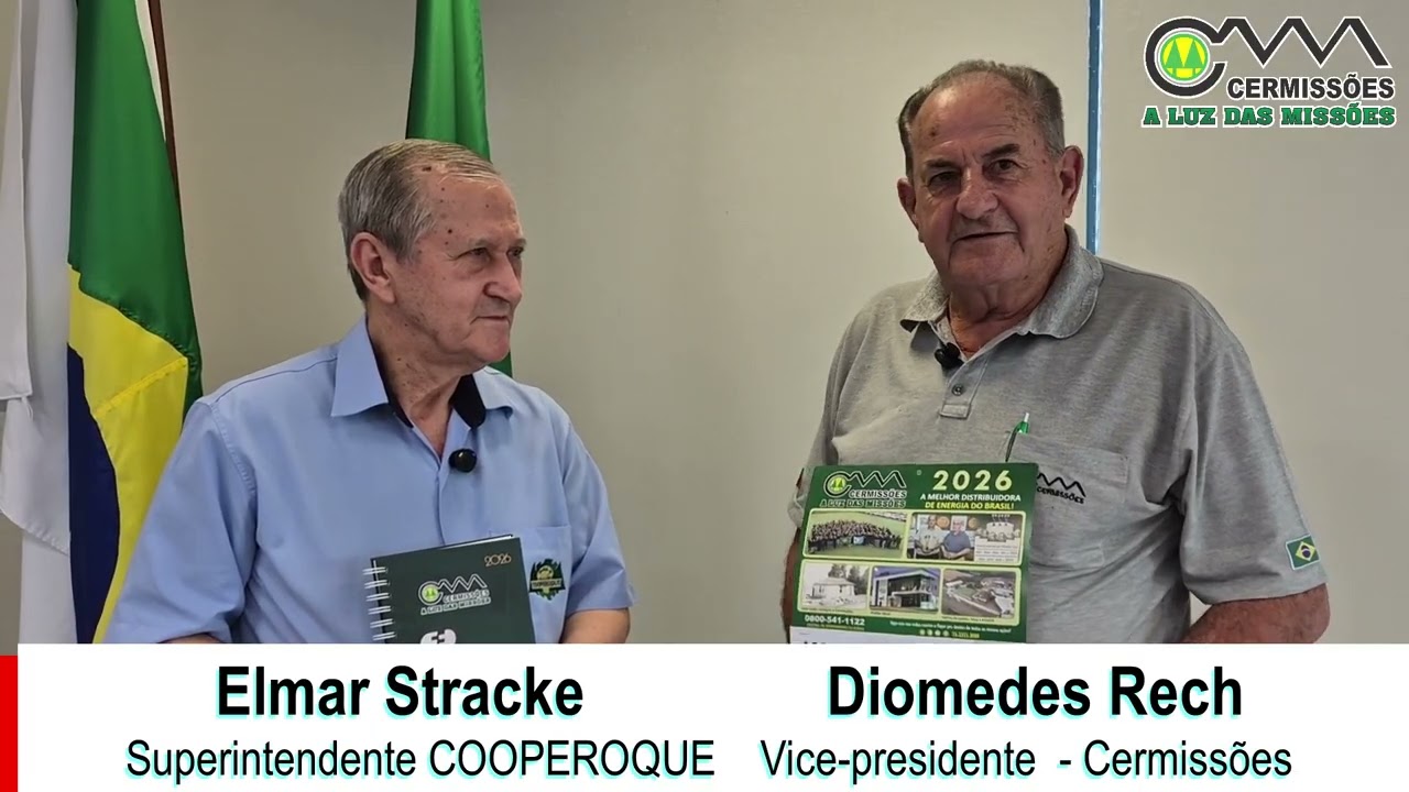 SERIEDADE E HONESTIDADE UNEM CERMISSÕES E COOPEROQUE